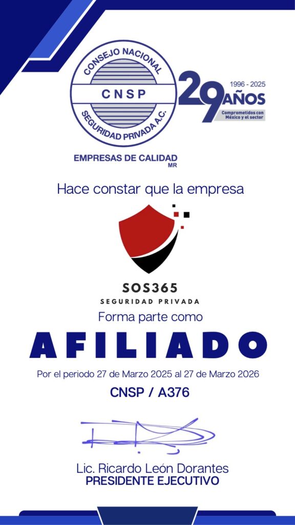 Afiliación Consejo Nacional de Seguridad Privada